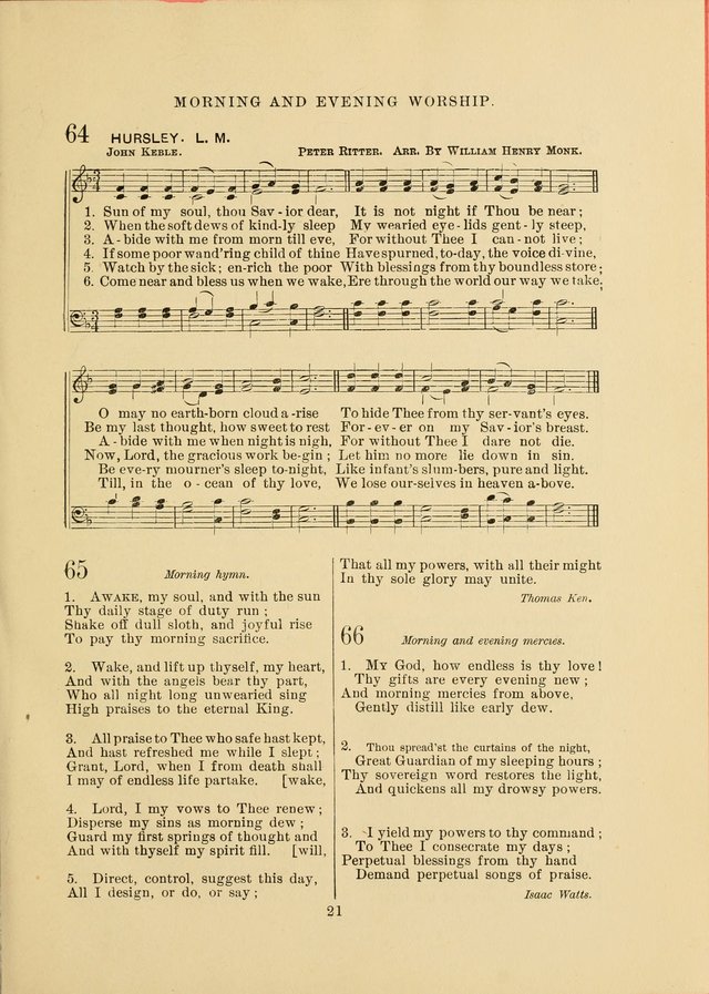 Sacred Hymns and Tunes: designed to be used by the Wesleyan Methodist Connection (or Church) of America page 21