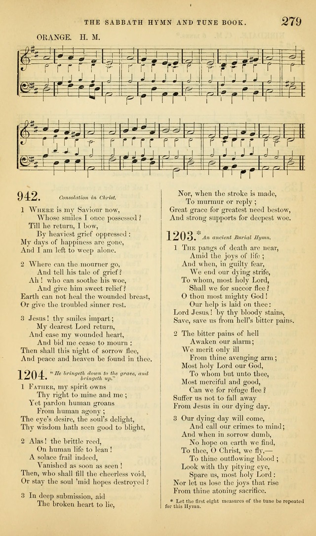 The Sabbath Hymn and Tune Book: for the service of song in the house of  the Lord page 281