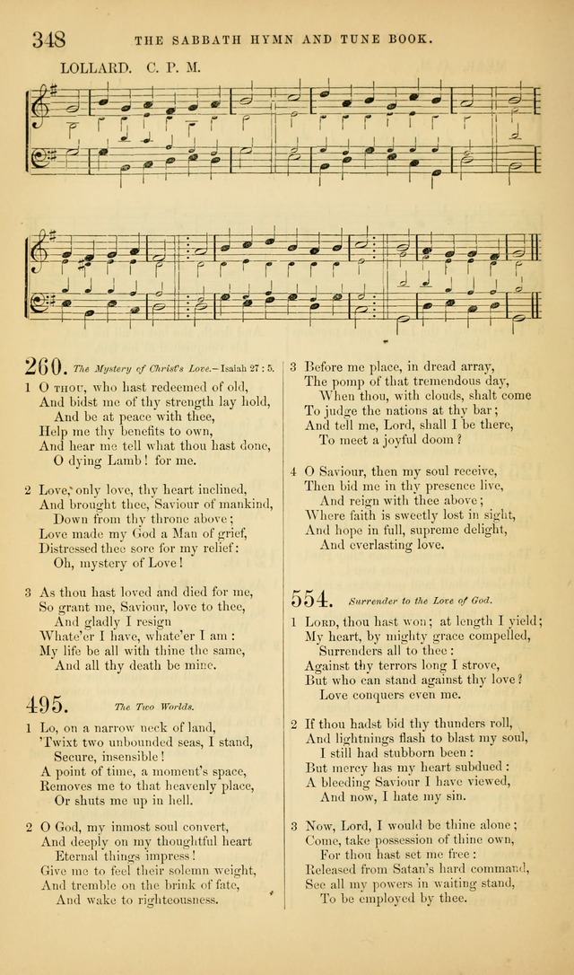 The Sabbath Hymn and Tune Book: for the service of song in the house of  the Lord page 350