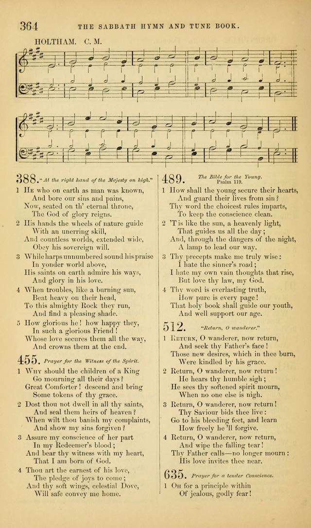 The Sabbath Hymn and Tune Book: for the service of song in the house of  the Lord page 366