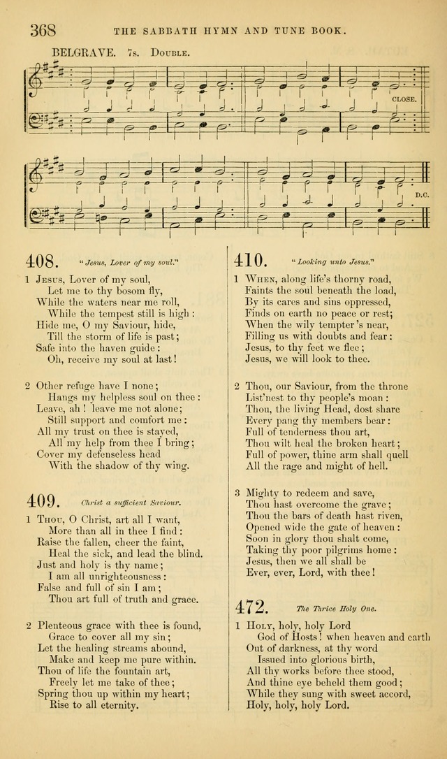 The Sabbath Hymn and Tune Book: for the service of song in the house of  the Lord page 370