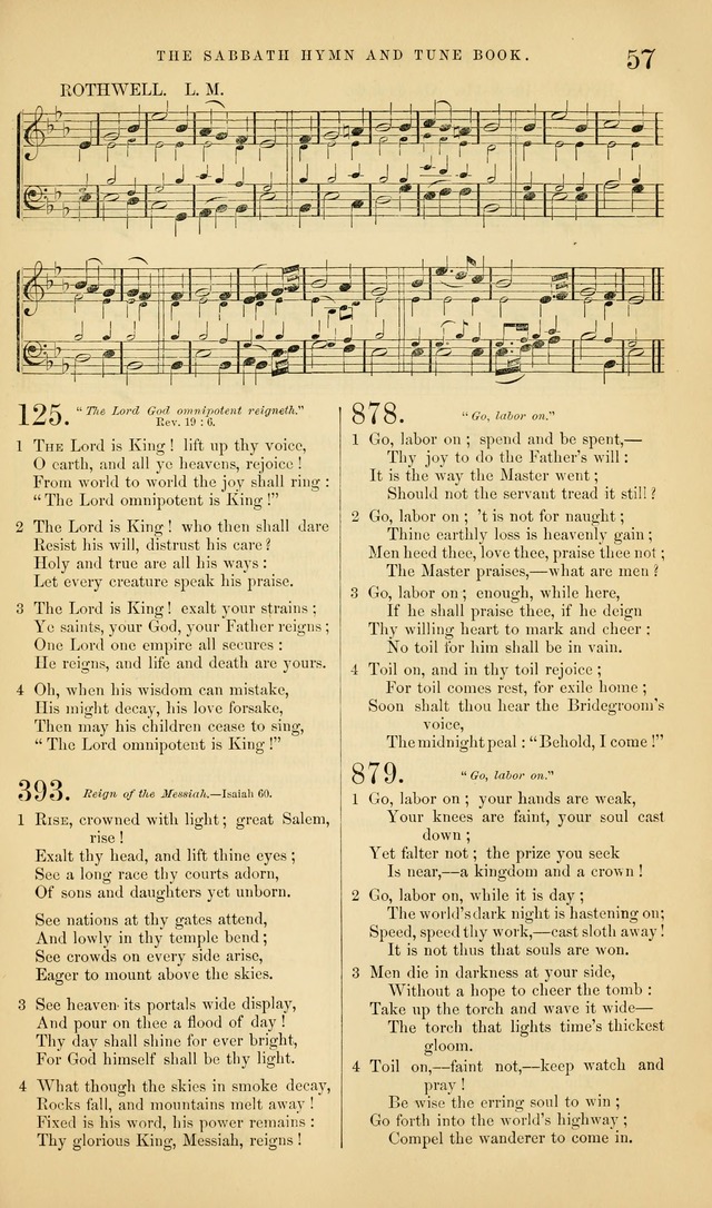 The Sabbath Hymn and Tune Book: for the service of song in the house of  the Lord page 59