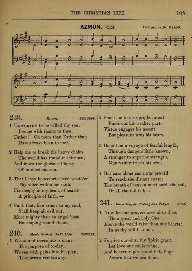 Social Hymns and Tunes, for the Conference and Prayer Meeting, and the Home with services and prayers page 101