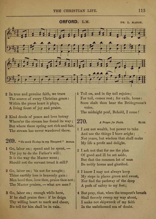 Social Hymns and Tunes, for the Conference and Prayer Meeting, and the Home with services and prayers page 111