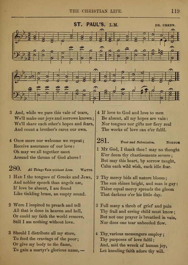 Social Hymns and Tunes, for the Conference and Prayer Meeting, and the Home with services and prayers page 115