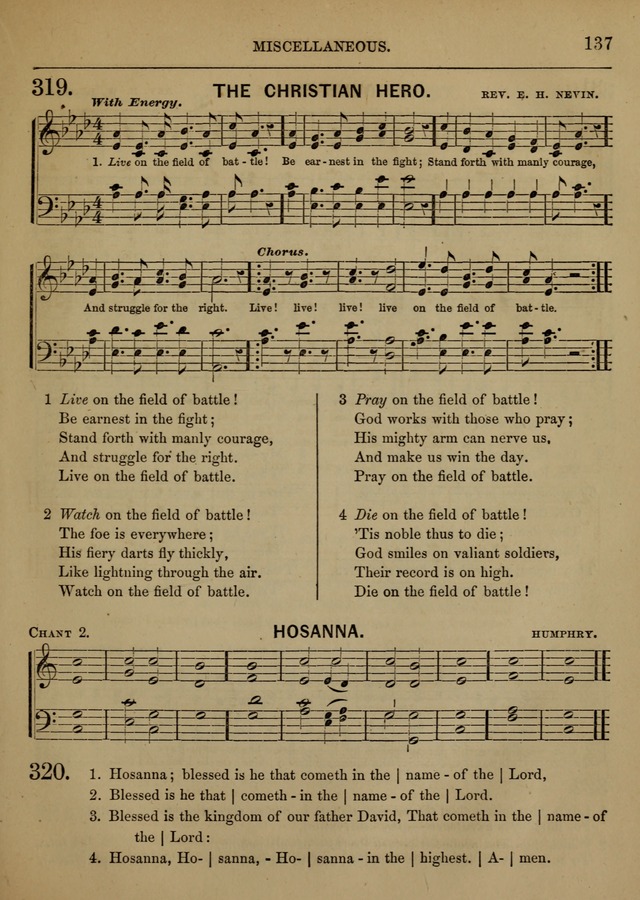 Social Hymns and Tunes, for the Conference and Prayer Meeting, and the Home with services and prayers page 133