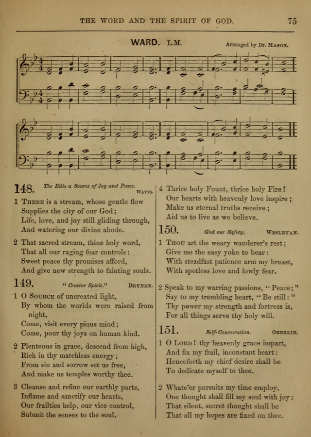 Social Hymns and Tunes, for the Conference and Prayer Meeting, and the Home with services and prayers page 71