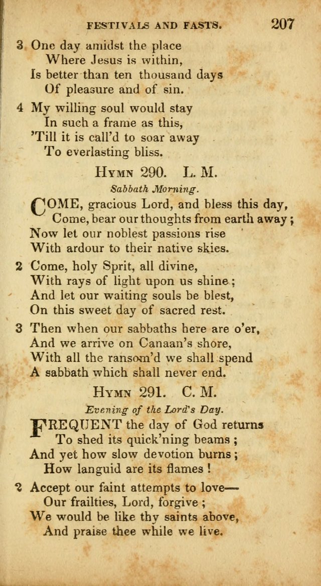 A Selection of Hymns for the Use of Social Religious Meetings and for Private Devotions. 7th ed. page 207
