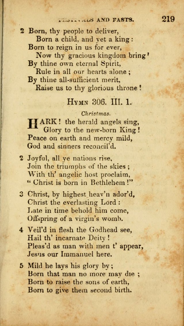 A Selection of Hymns for the Use of Social Religious Meetings and for Private Devotions. 7th ed. page 219