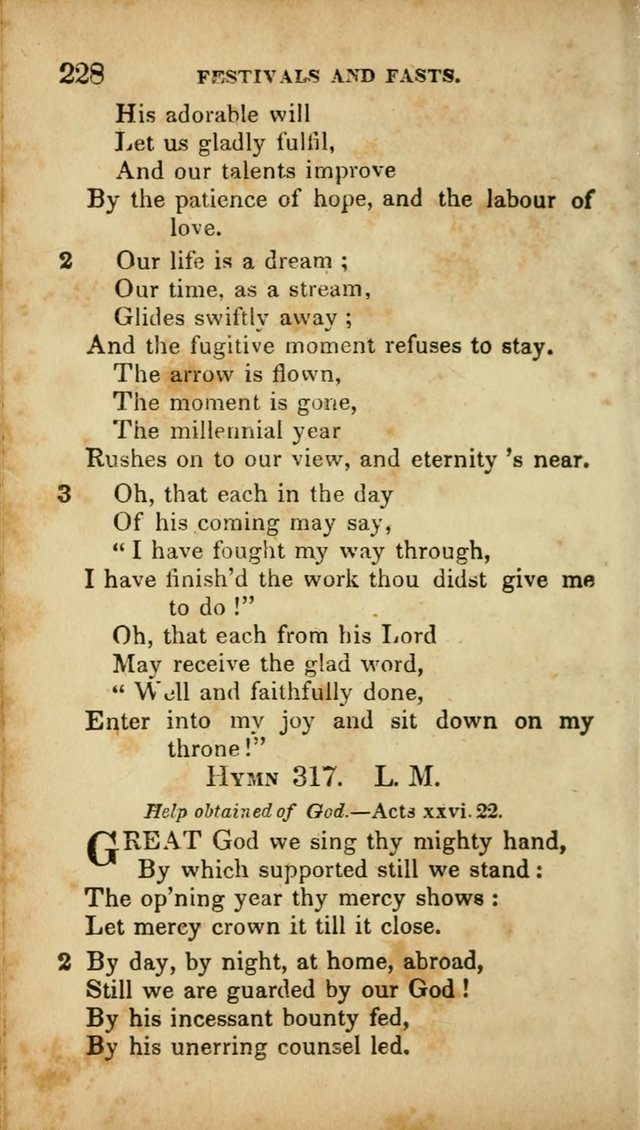 A Selection of Hymns for the Use of Social Religious Meetings and for Private Devotions. 7th ed. page 228