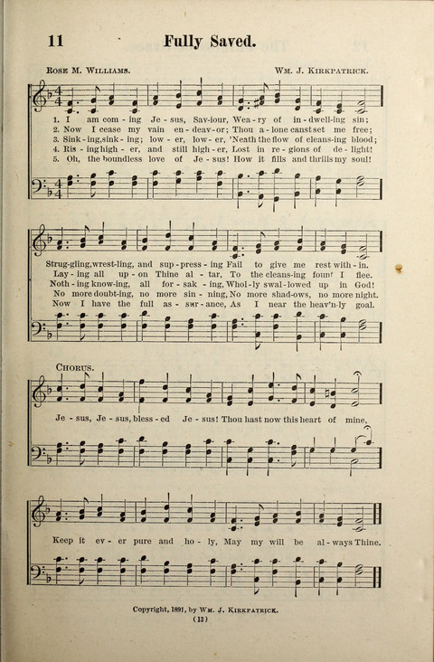Songs of Joy and Gladness No. 2 page 13
