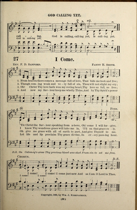 Songs of Joy and Gladness No. 2 page 29