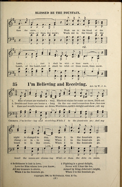 Songs of Joy and Gladness No. 2 page 37
