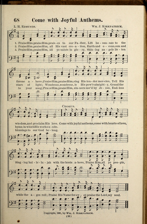 Songs of Joy and Gladness No. 2 page 69