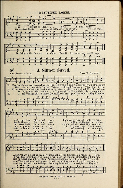 Songs of Joy and Gladness No. 2 page 87