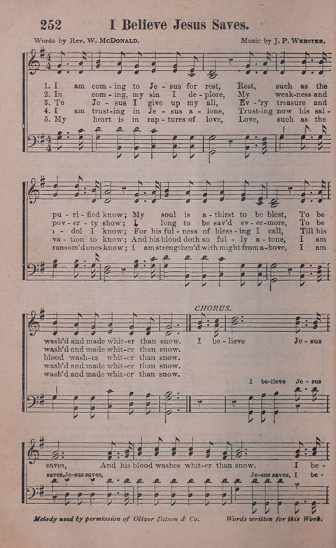 Songs of Joy and Gladness with Supplement page 204