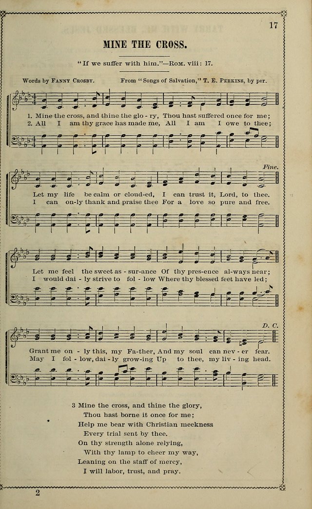 Sparkling Jewels for the Sunday School: a new collection of choice music page 17