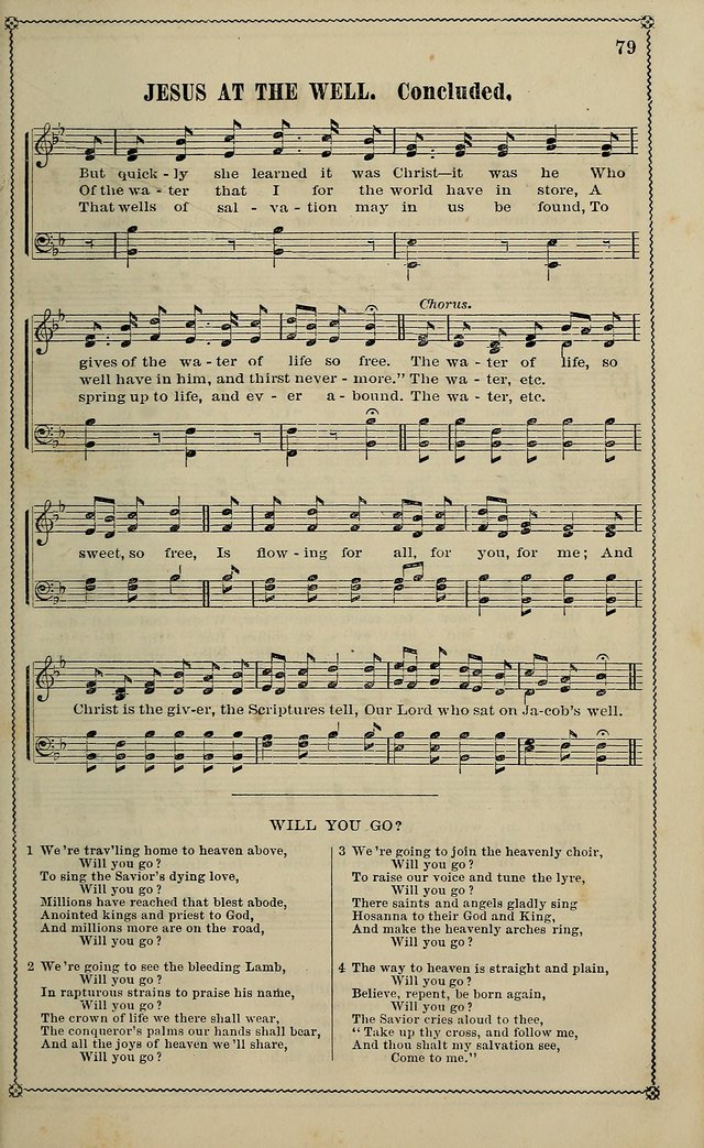 Sparkling Jewels for the Sunday School: a new collection of choice music page 79