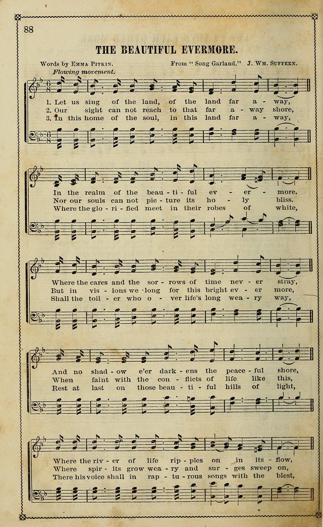 Sparkling Jewels for the Sunday School: a new collection of choice music page 88