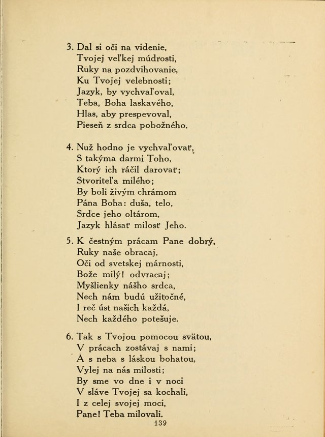 Slovensky Kalvinsky Spevnik page 139