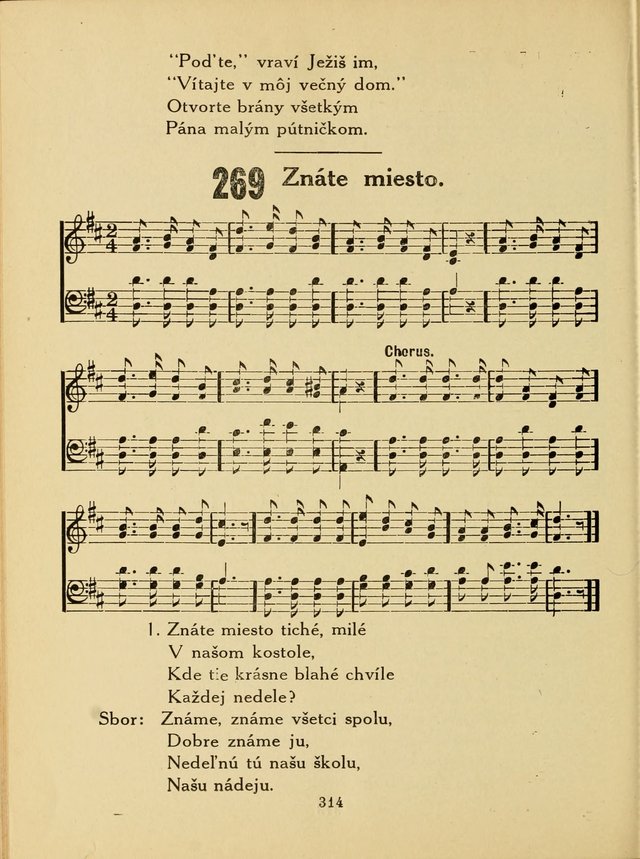 Slovensky Kalvinsky Spevnik page 314