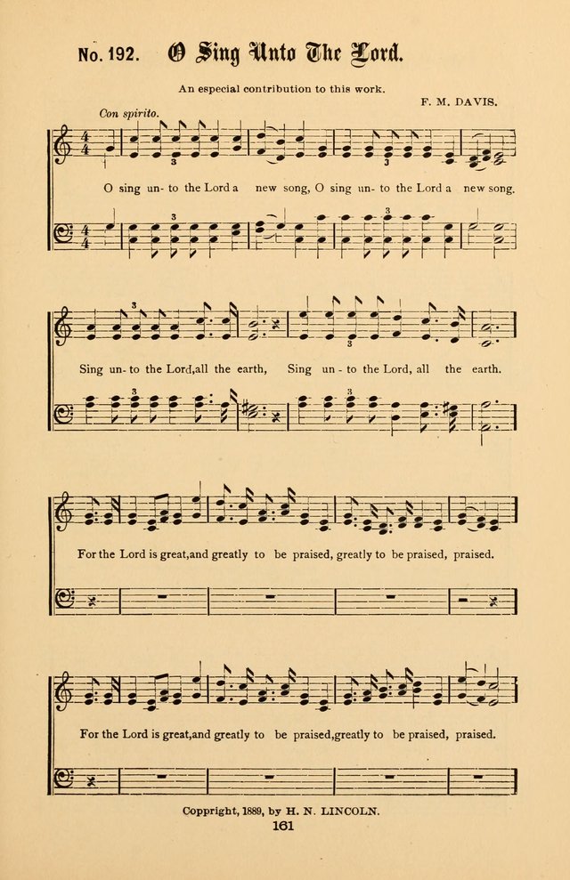 Song-Land Messenger Complete: a new song book for use in all public gatherings where select music is desired page 164
