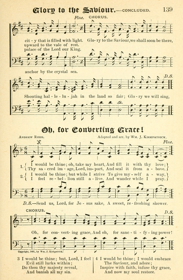 Songs of Love and Praise No. 2: for use in meetings for christian worship or work page 140