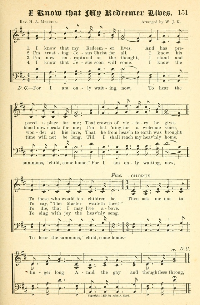 Songs of Love and Praise No. 2: for use in meetings for christian worship or work page 152