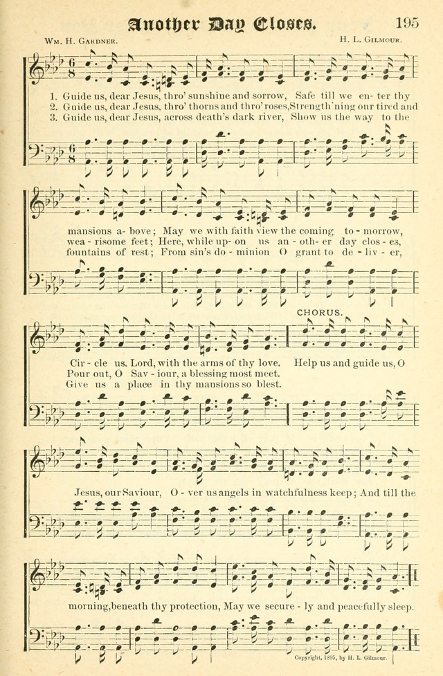 Songs of Love and Praise No. 2: for use in meetings for christian worship or work page 196