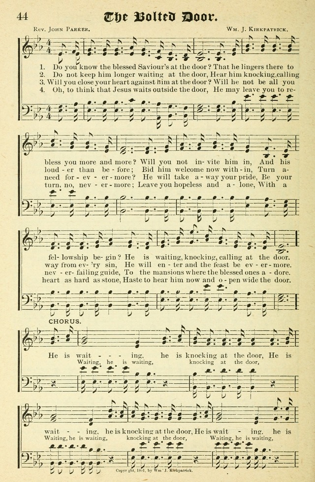 Songs of Love and Praise No. 2: for use in meetings for christian worship or work page 45