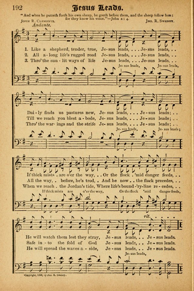 Songs of Love and Praise No. 3: For use in Meetings for Christian Worship of Work page 191