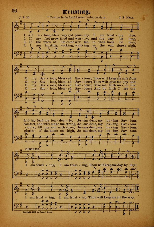 Songs of Love and Praise No. 4 page 54