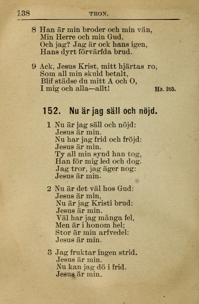Söndagsskolbok: innehållande liturgi och sånger för söndagsskolan (Omarbetad uppl.) page 140