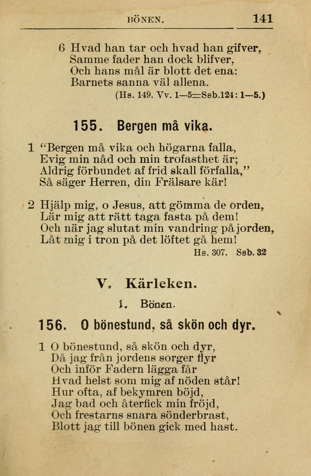 Söndagsskolbok: innehållande liturgi och sånger för söndagsskolan (Omarbetad uppl.) page 143
