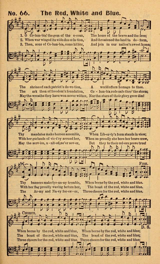 Songs of the New Crusade: a collection of stirring twentieth century temperance songs page 67