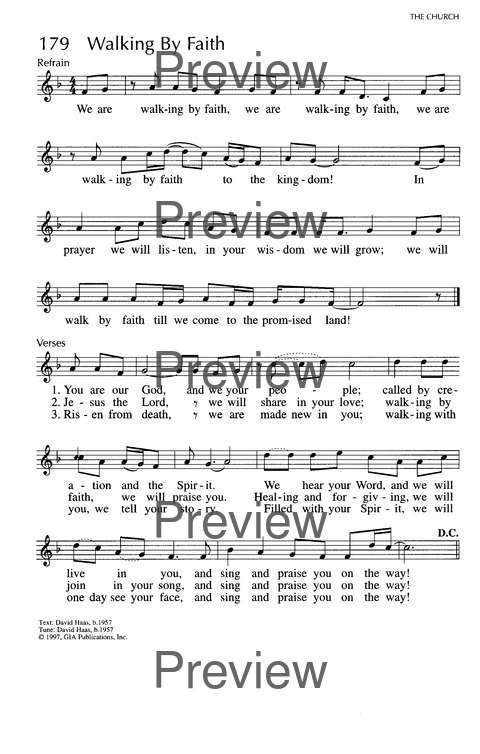 Singing Our Faith: a hymnal for young Catholics page 92