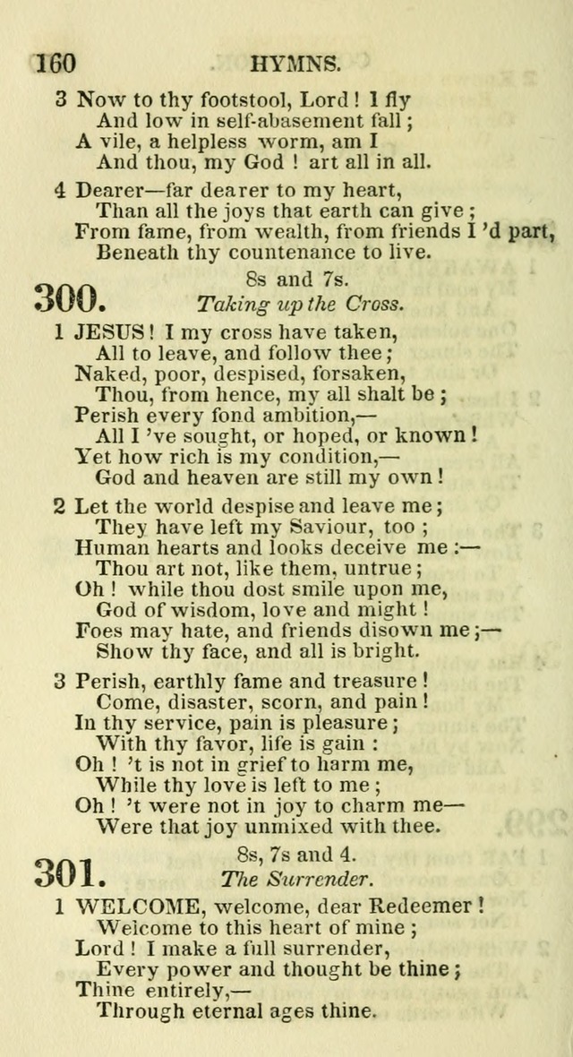 Social Psalmist: or hymns, selected for the private use and social meetings of evangelical Christians page 166