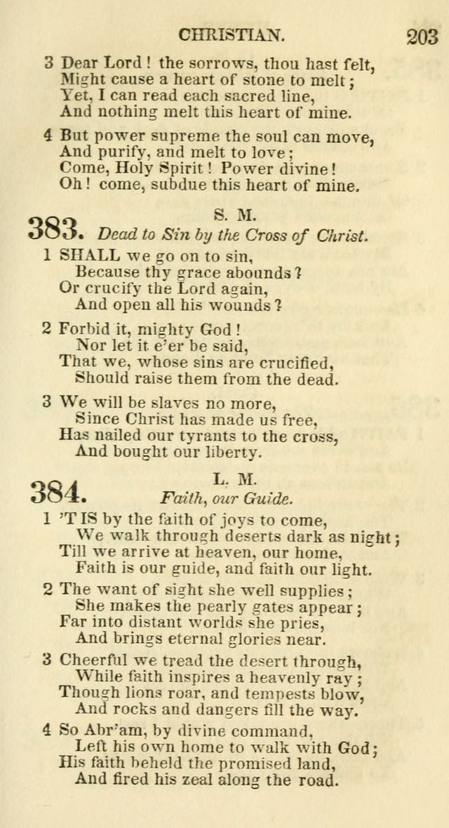 Social Psalmist: or hymns, selected for the private use and social meetings of evangelical Christians page 209