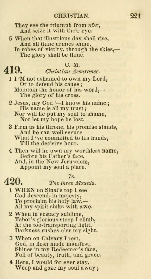 Social Psalmist: or hymns, selected for the private use and social meetings of evangelical Christians page 227