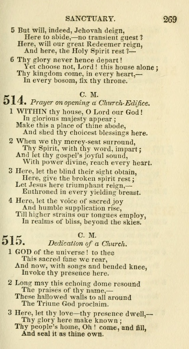Social Psalmist: or hymns, selected for the private use and social meetings of evangelical Christians page 281