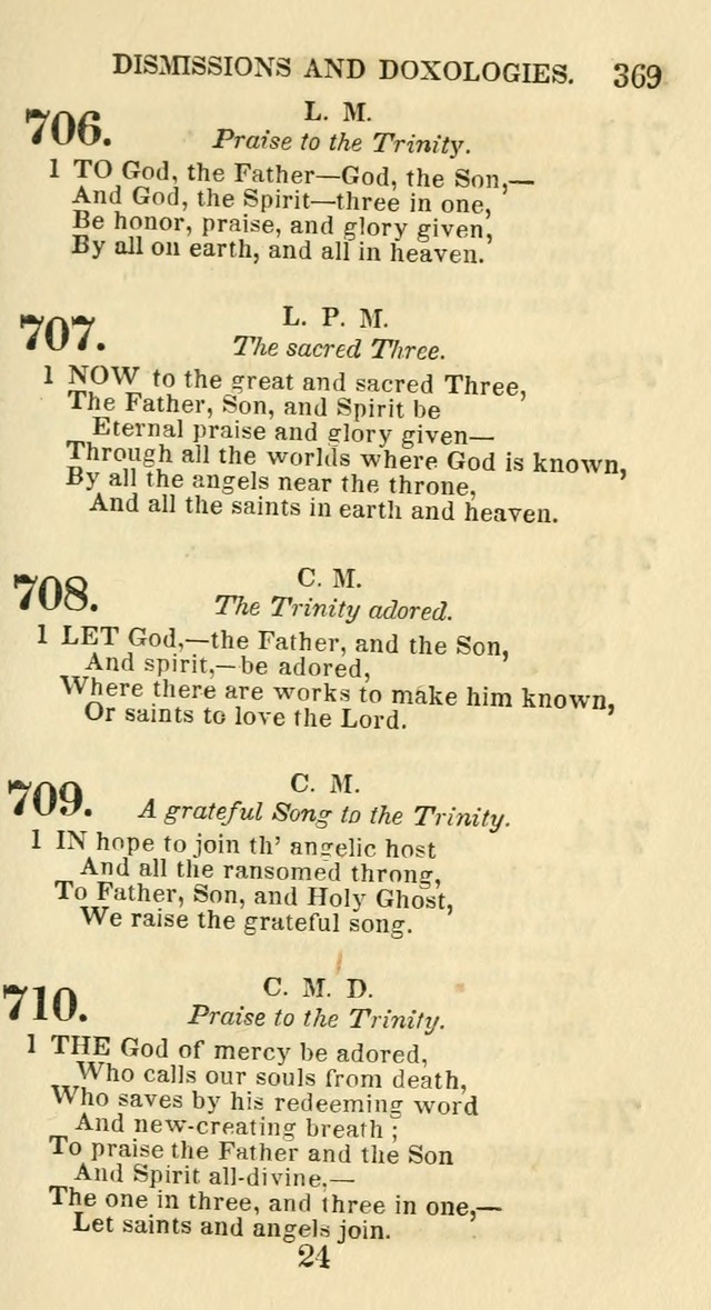 Social Psalmist: or hymns, selected for the private use and social meetings of evangelical Christians page 385