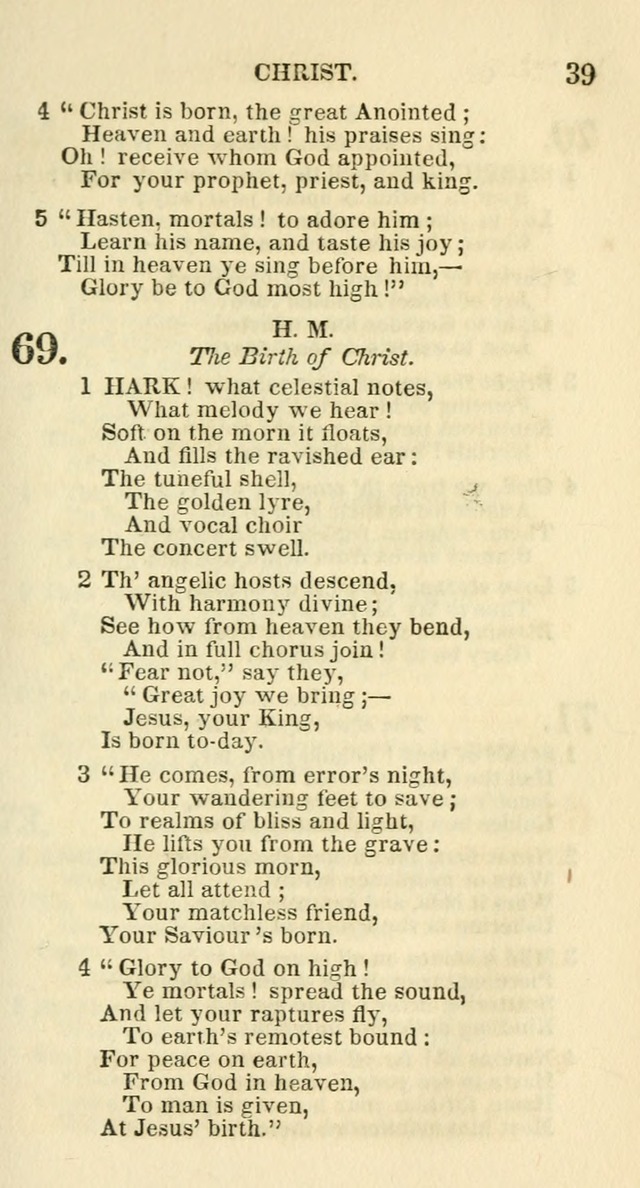 Social Psalmist: or hymns, selected for the private use and social meetings of evangelical Christians page 41