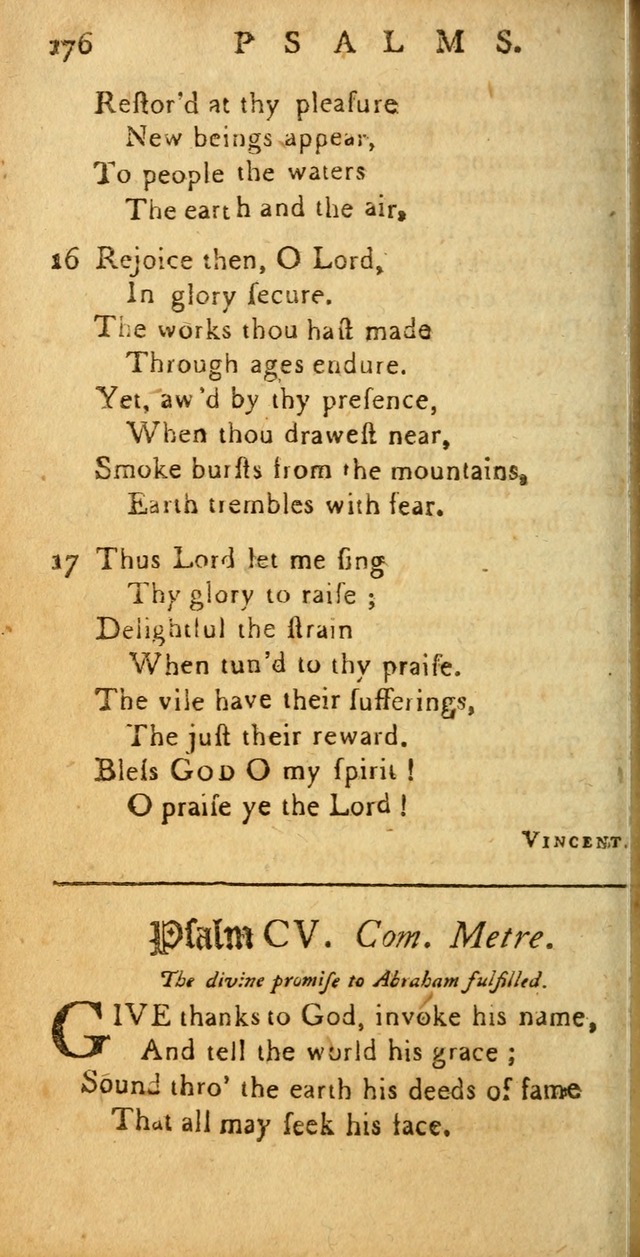 Sacred Poetry: consisting of psalms and hymns, adapted to Christian devotion, in public and private, selected from the best authors, with variations and additions page 180