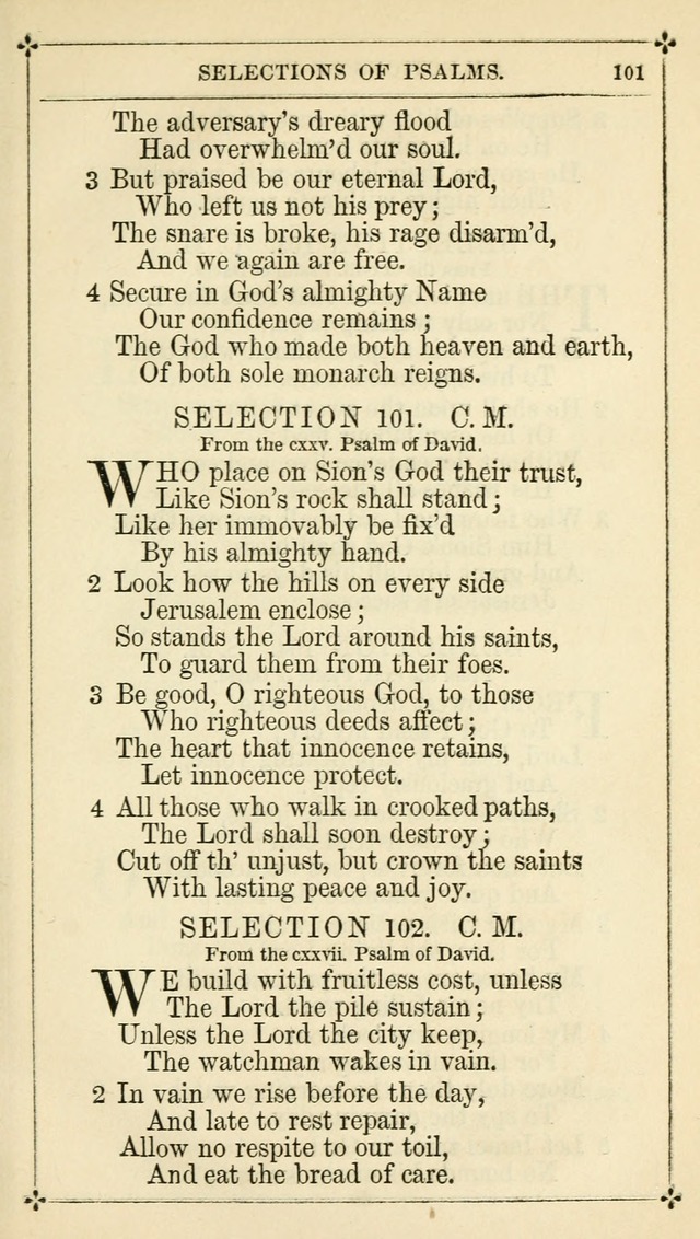 Selections from the Psalms of David in Metre: with hymns suited to the feasts and fasts of the church, and other occasions of public worship page 103