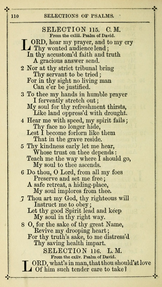 Selections from the Psalms of David in Metre: with hymns suited to the feasts and fasts of the church, and other occasions of public worship page 112