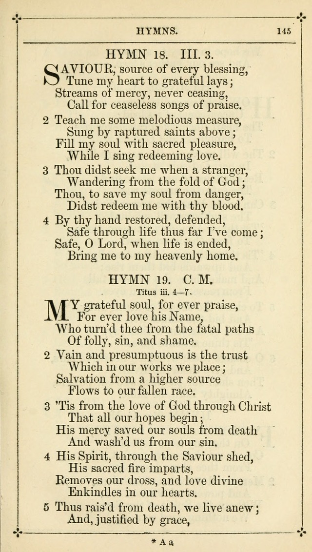 Selections from the Psalms of David in Metre: with hymns suited to the feasts and fasts of the church, and other occasions of public worship page 147