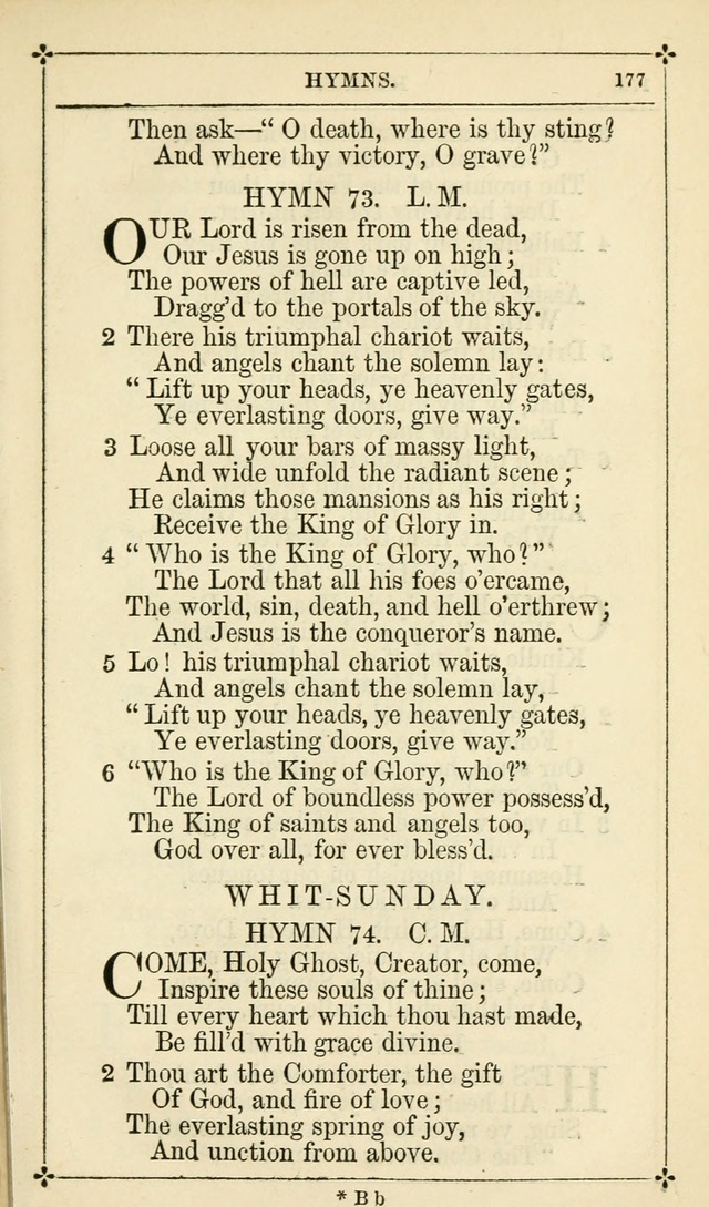 Selections from the Psalms of David in Metre: with hymns suited to the feasts and fasts of the church, and other occasions of public worship page 179