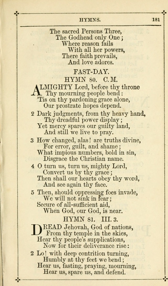 Selections from the Psalms of David in Metre: with hymns suited to the feasts and fasts of the church, and other occasions of public worship page 183