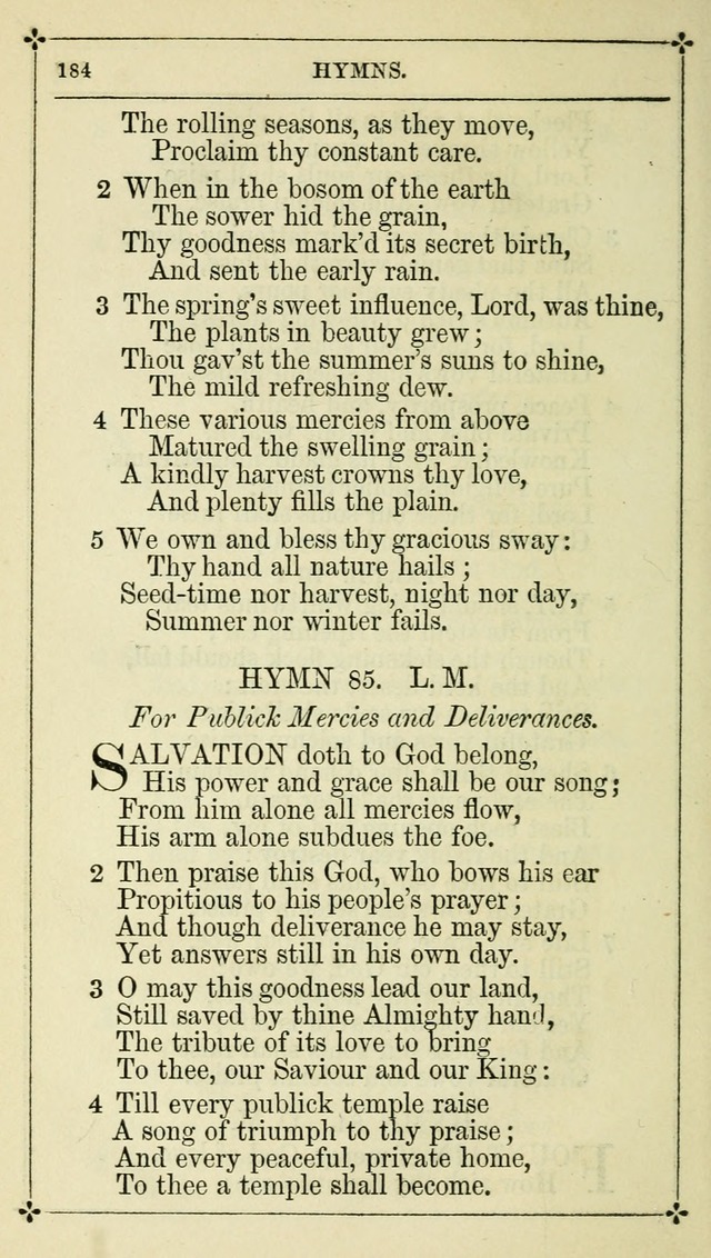 Selections from the Psalms of David in Metre: with hymns suited to the feasts and fasts of the church, and other occasions of public worship page 186