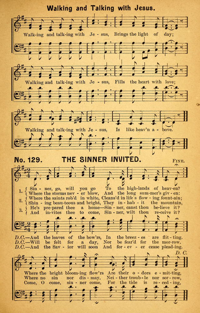 Songs of the Pentecost for the Forward Gospel Movement page 127
